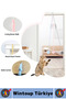 Pet Pet Engaging Cute Educational Elastic Springy Hangable Plush Cat Play Fishing Rod 100 cm - 3