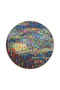 Multicolored Cube Geometric Patterned Decorative Washable Carpet Miravip8460 - 4
