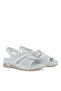 , Women's Genuine Leather Sandals 1611008Zm27 White - 2