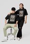 Linkin Park Chester Bennington t Shirt |   Unisex 100% Cotton Black and White Printed Oversize Design Tee - 5