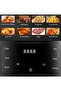 Air Fryer, 6L Capacity, 2400W, LCD Touch Control, German Technology, Black and Gold | Flare Gadgets - 5