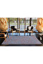 Blue Patterned Decorative Carpet Miravip902 - 3