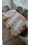 5 Piece Luxury Living Room Sets with Agar Guipure on Linen - 2