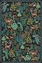 Floral Mira Smoked Pastel Multicolored Botanical Theme Woven Base Carpet Mira 1319