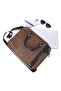 Cocoa Raffia Lightweight Sustainable Laptop Bag - 4