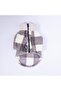 Gray Chicago Checks V2 Plaid Pattern Buttoned Dog Coat Thick Plush Dog Outfit Cat Outfit - 5