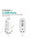WiFi Smart Plug Tuya Smart Socket Timer Schedule Socket for Smart Home App Remote Control Com - 4