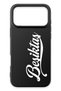 iPhone 17 Pro Max Compatible Handwritten Black Silicone Licensed Phone Case