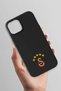 iPhone 14 Compatible 5 Star Arma Black Silicone Licensed Phone Case - 3