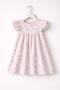 Girl's Floral Patterned Ruffle Summer Dress - 3