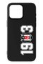 iPhone 14 Pro Max Compatible 1903 Black Silicone Licensed Phone Case