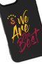 We Are the Best Black Silicone Licensed Phone Case Compatible with iPhone 16 Pro - 2