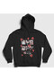 Unisex Black Steady Nct Wish Hooded Sweatshirt 599457Tt