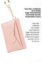 Powder Shk134 Faux Leather, Five Compartments, Heart-Shaped Card Holder and Bag Charm - 5