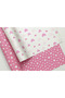 Heart-Shaped Gift Packaging Gelatin Set of 4 – 50X70 cm (2 Pink + 2 White) - 3