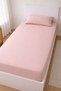 Single Bed Fitted Sheet Set with Elastic Band 120 X 200 + 30 - 2
