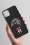 iPhone 11 Pro Max Compatible Eagle Emblem Black Silicone Licensed Phone Case - 3