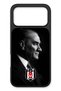 iPhone 17 Pro Compatible Large Ataturk Glass Licensed Phone Case