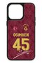 iPhone 15 Pro Max Compatible Victor Osimhen 3Rd Forma Signed Glass Licensed Phone Case