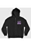Unisex Black All K-Pop Katseye Zipper Hooded Sweatshirt 595997Tt