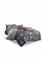 Ranforce Purple Ditsy Double Duvet Cover Set 100% Cotton Floral Pattern 200×220 - 3