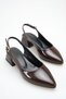Roma Women's Yanki Heeled Ballerina Shoes – 5 cm Heel, Casual and Office Chic 1101 - 2