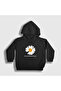 Unisex Kids Black Daisy Peaceminusone G-Dragon Hooded Sweatshirt 596722Tt