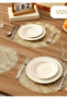 2 Pieces Osso American Supla Plate Coaster Presentation Serving Tray 38X38 cm - 4