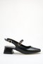 Palermo Women's Yanki Heeled Ballerina Shoes – 5 cm Heel, Casual and Office Chic 1111 - 5