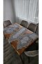5 Piece Luxury Living Room Sets with Agar Guipure on Linen - 2