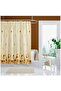 Tropik Polyester Fabric Bathroom Curtain Domestic Production Shower Curtain Size: 110 X 200 X 2 Pcs.