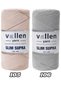 Slim Supra Macrame Rope Waxed Pase Rope 200Gr 200Mt 5-Pack Bag Rope - 6
