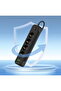 PCL4X3 POWER SOCKET LONG 2 USB & 1 TYPE-C & 4 SOCKET 200CM BLACK - 5