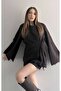 Cape Cut Wool Blend Voss Knitwear - 2