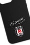 iPhone 16 Pro Compatible Arma Atatürk Signature Leather Magsafe Licensed Phone Case - 2