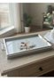 Luxury Glass Presentation Tray with Handles - 44X30 cm Mystic Fairy - 3