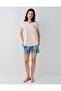 Women's Shorts Pajama Set – 50% Cotton 50% Modal, Patterned Bottom with Pockets, Summer Comfortable Home Wear