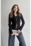 Zippered Slim Fit Louise Cardigan - 3