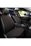 Premium Car Seat Cushion 7 Piece Set with Anti-Sweat and Anti-Slip Base Pockets Universal Set - 2