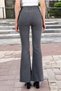Cotilla Women's Gray Lycra High Waist Spanish Leg Jeans - 2