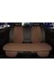 Premium Car Seat Cushion 7 Piece Set with Anti-Sweat and Anti-Slip Base Pockets Universal Set - 4