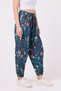 Women's Street Style Printed Crinkled Sports Harem Pants - 3