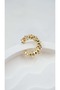 Serrated Plate Earcuff Cartilage Earring