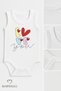 3-Piece Baby Body Set 100% Cotton |   Love Printed Athlete Bodysuit |   Newborn & Baby Underwear |   0-24 Months - 6