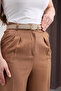 Suede Classic Buckle Grid-Strap Women's Pants Belt, Dress Belt, Coat Belt - 2