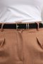 Suede Classic Buckle Grid-Strap Women's Pants Belt, Dress Belt, Coat Belt - 3