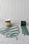 Emerald Green Organza Tulle Ribbon 1 cm 22 Mt - Bundle, Wedding, Engagement, Dowry, Gift, Decoration, Party