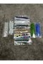 10 assorted colors, 30 glass beads each, totaling 300 jewelry beads in a set.