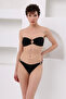 Halka detailed soft strapless bikini set 4243 - 2