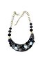 Crystal Pearl Beaded Necklace - 2